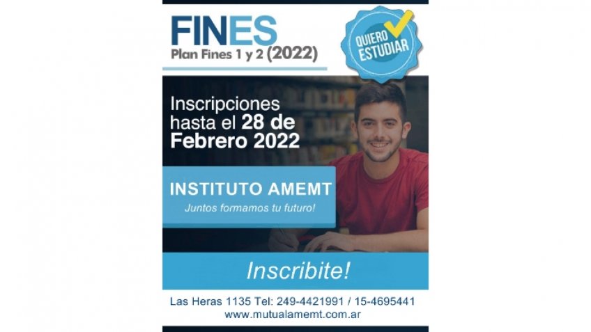 Inscripción al Programa Fines en AMEMT